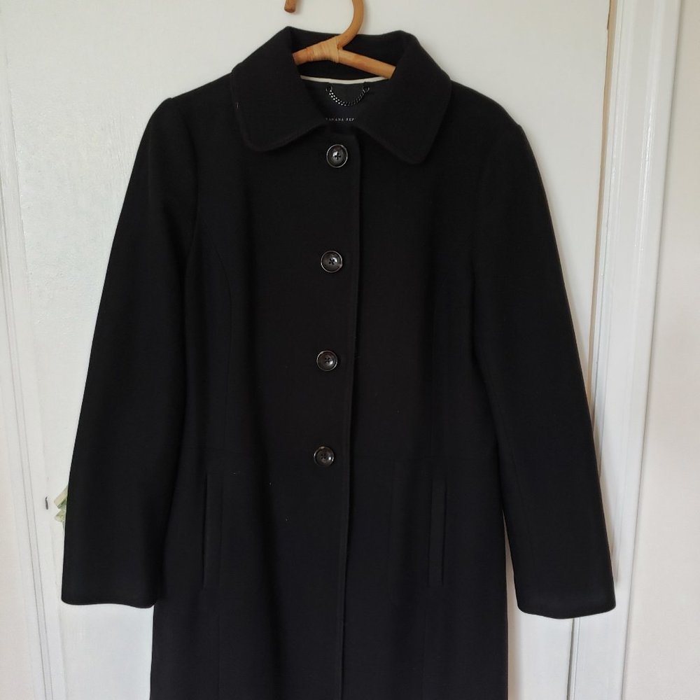 Banana Republic Black Coat